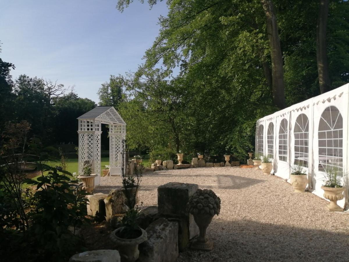 Appartement Édouard André dans château XIX ème Bracquetuit Extérieur photo
