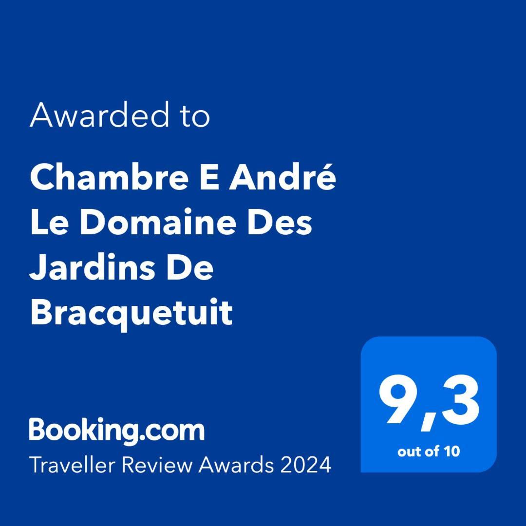 Appartement Édouard André dans château XIX ème Bracquetuit Extérieur photo
